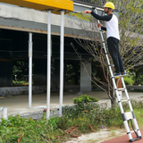 Extendable Telescopic Aluminium Ladder