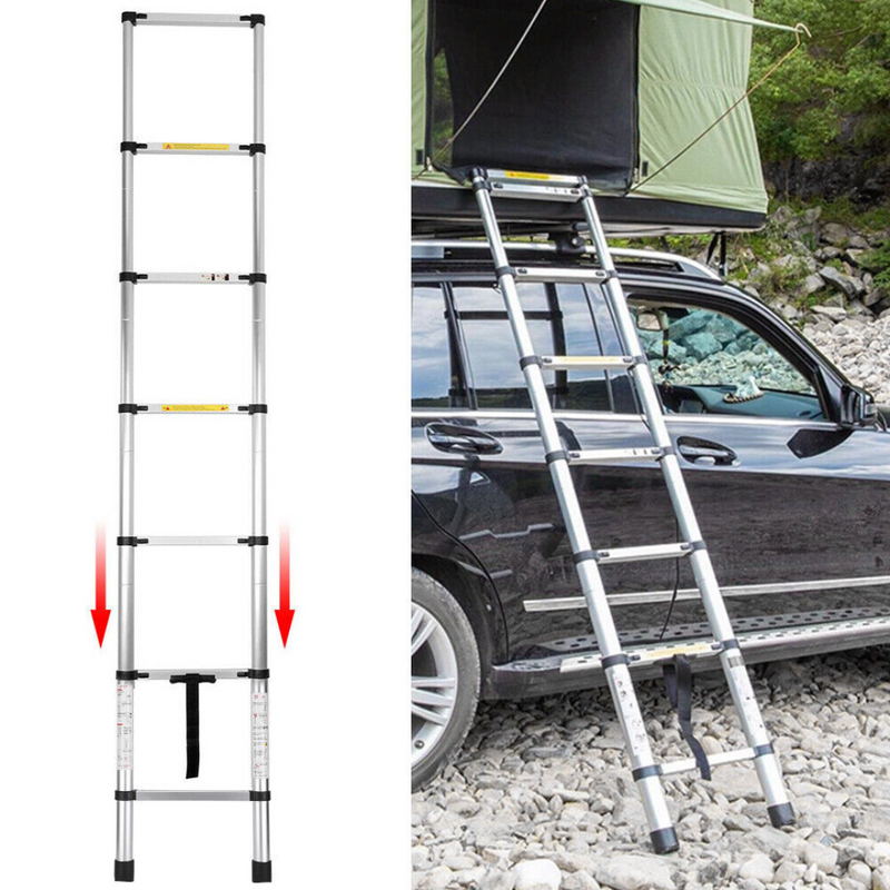 Extendable Telescopic Aluminium Ladder