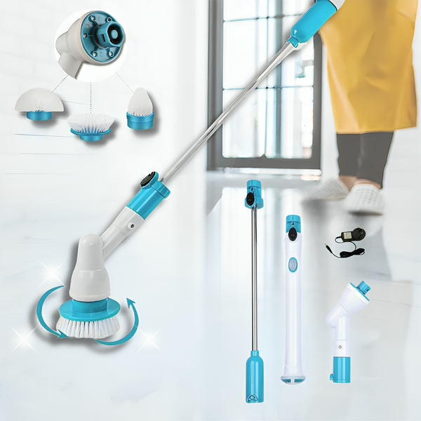 Electric Cordless Spinning Cleaning Brush