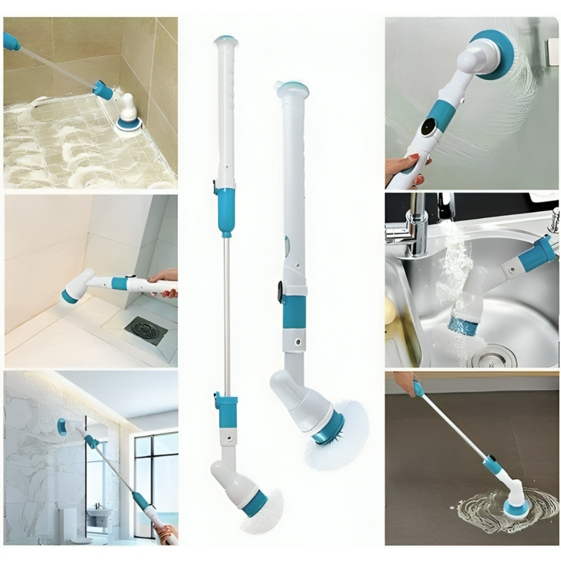 Electric Cordless Spinning Cleaning Brush